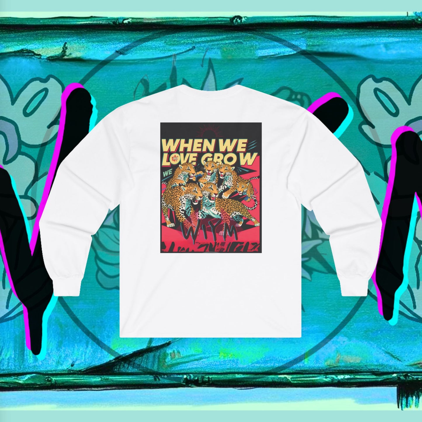 Long Sleeve Tee - When We Love We Grow Design